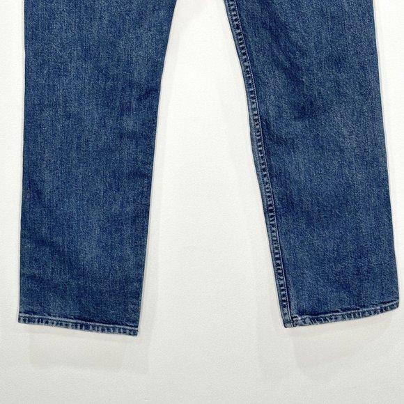 Mother The Tomcat Playing with Scissors Straight Leg Crop Distressed Jeans Sz 25 - Picture 16 of 16